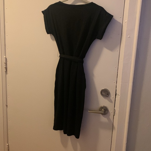 Casual Mid-length Little Black Dress - Picture 3 of 3
